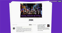 Desktop Screenshot of amandankorea.tumblr.com