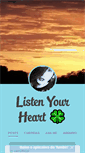 Mobile Screenshot of listen-your-heart.tumblr.com