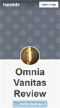 Mobile Screenshot of omniavanitasreview.tumblr.com