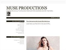 Tablet Screenshot of museproductions.tumblr.com