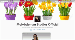 Desktop Screenshot of molybdenum-studios-official.tumblr.com