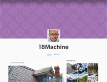 Tablet Screenshot of 18machine.tumblr.com