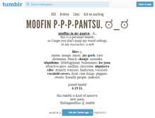 Tablet Screenshot of muffinpantsu.tumblr.com