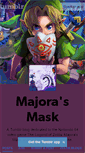 Mobile Screenshot of majorasmask.tumblr.com