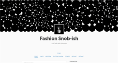 Desktop Screenshot of fashionsnobish.tumblr.com