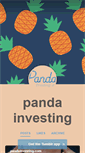 Mobile Screenshot of pandainvesting.tumblr.com