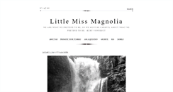 Desktop Screenshot of littlemissmagnolia.tumblr.com