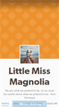 Mobile Screenshot of littlemissmagnolia.tumblr.com