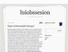 Tablet Screenshot of luiobssesion.tumblr.com