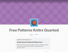 Tablet Screenshot of free-patterns-knitrsquared.tumblr.com