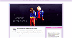 Desktop Screenshot of achelereferences.tumblr.com