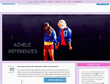 Tablet Screenshot of achelereferences.tumblr.com