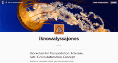 Desktop Screenshot of iknowalyssajones.tumblr.com