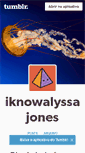 Mobile Screenshot of iknowalyssajones.tumblr.com