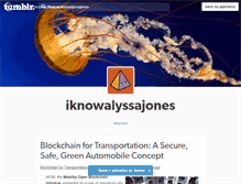 Tablet Screenshot of iknowalyssajones.tumblr.com