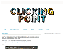 Tablet Screenshot of clickingpoint.tumblr.com