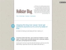 Tablet Screenshot of hollisterblog.tumblr.com