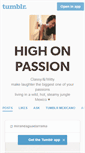 Mobile Screenshot of highonpassion.tumblr.com