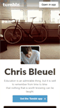Mobile Screenshot of chrisbleuel.tumblr.com