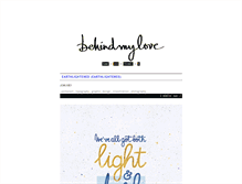 Tablet Screenshot of behindmylove.tumblr.com