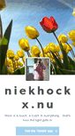 Mobile Screenshot of niekhockx.tumblr.com