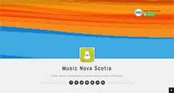 Desktop Screenshot of musicnovascotia.tumblr.com