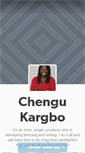 Mobile Screenshot of chengukargbo.tumblr.com