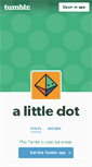 Mobile Screenshot of alittledot.tumblr.com