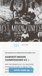 Mobile Screenshot of harvestmoonconfessions.tumblr.com