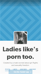 Mobile Screenshot of ladiesdeservefun.tumblr.com