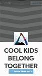 Mobile Screenshot of coolkidsbelongtogether.tumblr.com