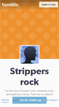 Mobile Screenshot of iheartstrippers.tumblr.com