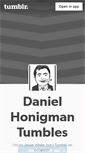 Mobile Screenshot of danielhonigman.tumblr.com