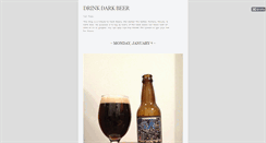 Desktop Screenshot of drinkdarkbeer.tumblr.com