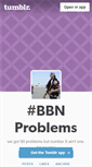 Mobile Screenshot of bbnproblems.tumblr.com
