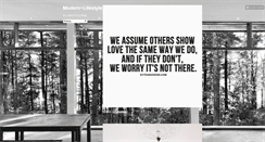 Desktop Screenshot of modern-lifestyle.tumblr.com