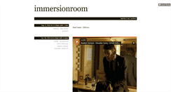 Desktop Screenshot of immersionroom.tumblr.com