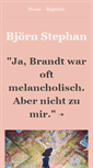 Mobile Screenshot of bjoernstephan.tumblr.com