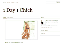 Tablet Screenshot of 1day1chick.tumblr.com