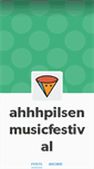 Mobile Screenshot of ahhhpilsenmusicfestival.tumblr.com