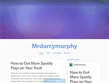 Tablet Screenshot of mrdarcymurphy.tumblr.com