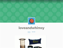 Tablet Screenshot of loveandwhimsy.tumblr.com