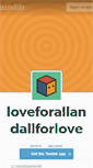 Mobile Screenshot of loveforallandallforlove.tumblr.com