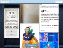 Tablet Screenshot of aplayof4acts.tumblr.com