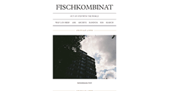Desktop Screenshot of fischkombinat.tumblr.com