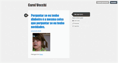 Desktop Screenshot of carolvecfer.tumblr.com