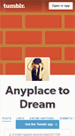 Mobile Screenshot of anyplacetodream.tumblr.com