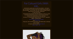 Desktop Screenshot of colourdgirlswithink.tumblr.com