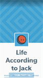 Mobile Screenshot of lifeaccordingtojack.tumblr.com