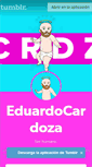 Mobile Screenshot of eduardocardoza.tumblr.com